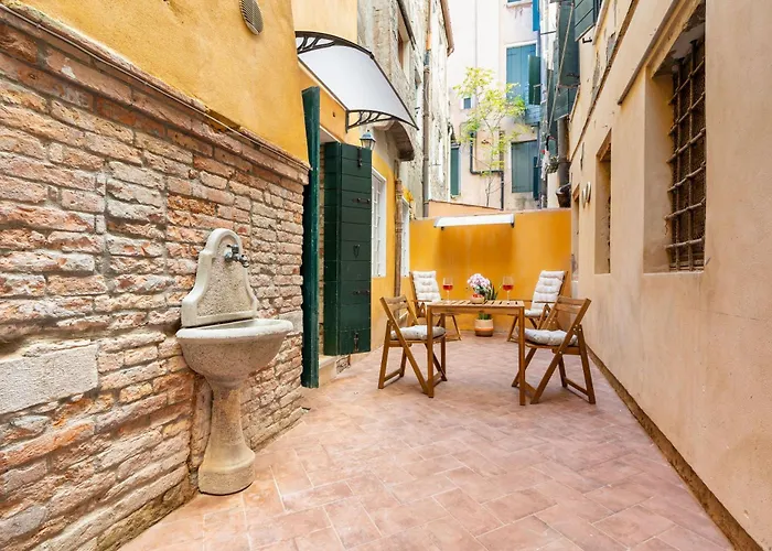 San Marco, Corte Privata, Nuovo, Adatto Per Coppia Apartamento *