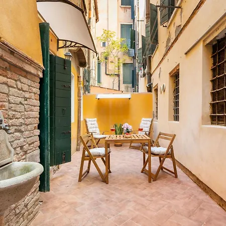 San Marco, Corte Privata, Nuovo, Adatto Per Coppia 아파트 *