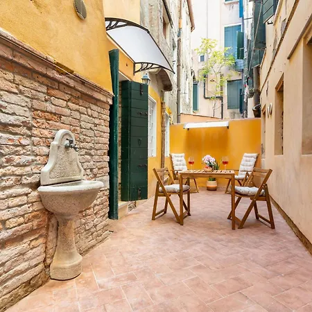 San Marco, Corte Privata, Nuovo, Adatto Per Coppia 아파트 *