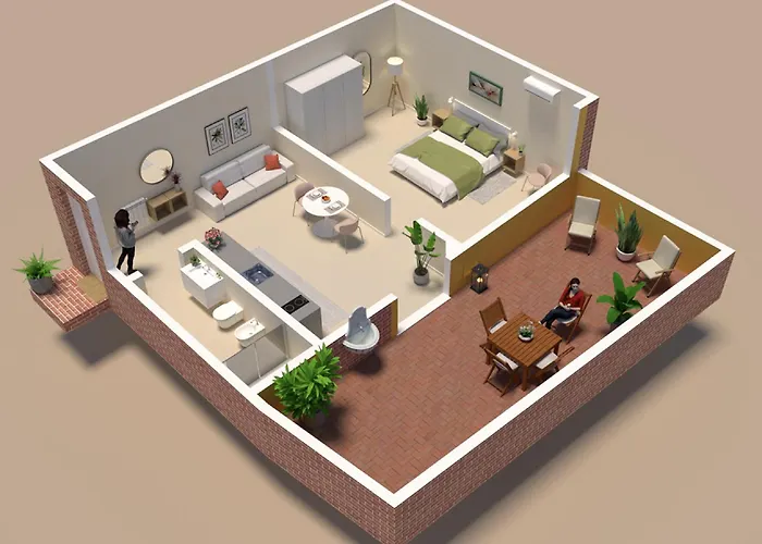 San Marco, Corte Privata, Nuovo, Adatto Per Coppia Apartament *