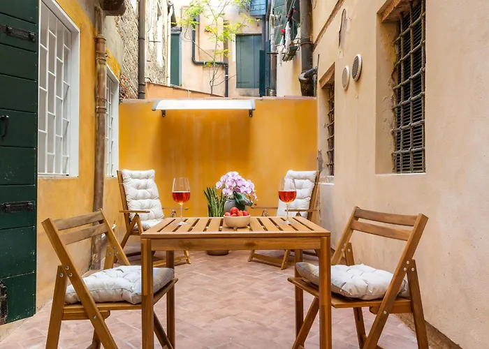 公寓 San Marco, Corte Privata, Nuovo, Adatto Per Coppia *